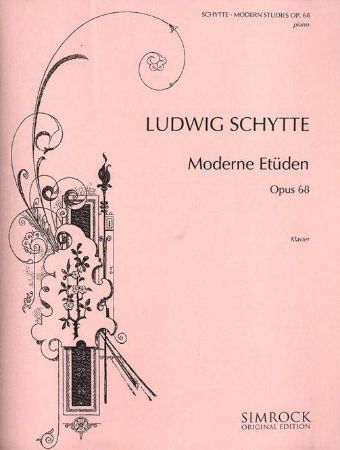SCHYTTE:MODERNE ETUDEN OP.68 PIANO