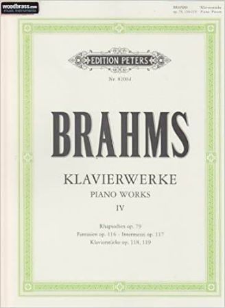 BRAHMS:KLAVIERWERKE 4