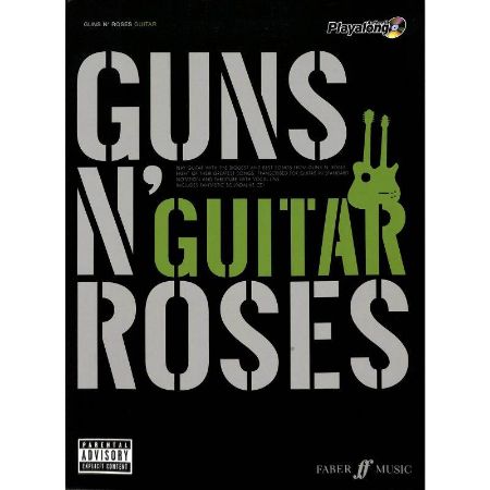 GUNS N'ROSES PLAYALONG GUITAR+CD TAB
