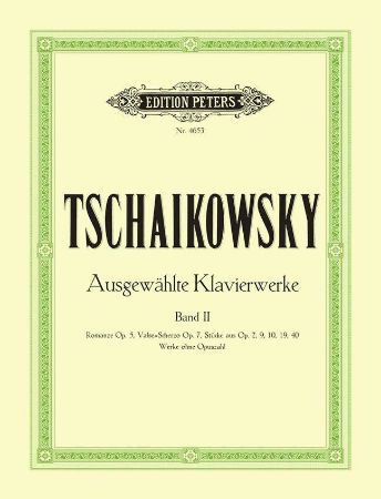 TSCHAIKOWSKY P.I:KLAVIERWERKE II.