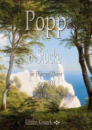 POPP:6 STUCKE OP.403  FLOTE UND KLAVIER VOL.1