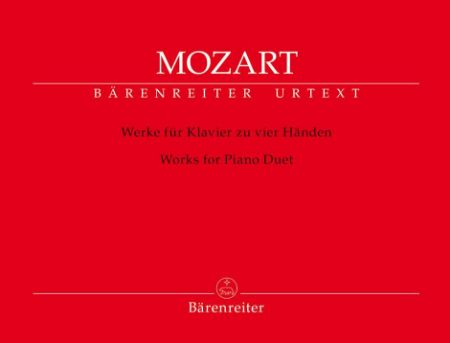 MOZART:WORKS FOR PIANO DUET