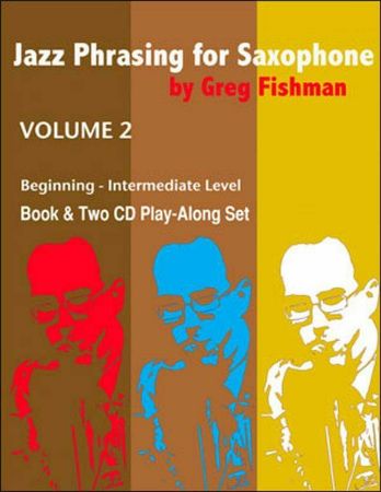 FRISHMAN:JAZZ PHRASING FOR SAXOPHONE VOL.2 +2CD