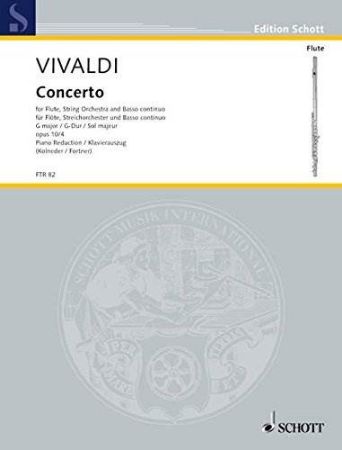 VIVALDI:CONCERTO FOR FLUTE&PIANO OP.10/4 G-DUR