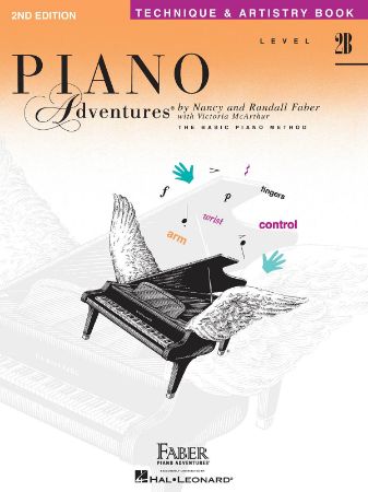 FABER:PIANO ADVENTURES TECHNIQUE & ARTISTRY BOOK 2B