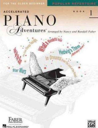 FABER:ACCELERATED PIANO ADVENTURES FOR THE OLDER BEGINNER POPULAR REPERTOIRE 1