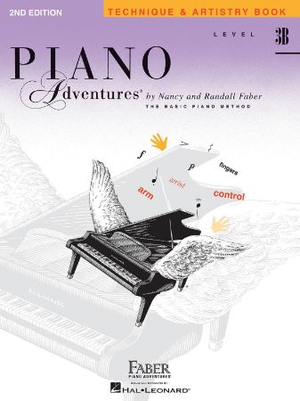 FABER:PIANO ADVENTURES TECHNIQUE & ARTISTRY BOOK 3B