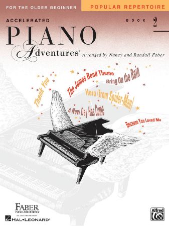 FABER:ACCELERATED PIANO ADVENTURES FOR THE OLDER BEGINNER POPULAR REPERTOIRE 2