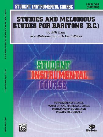 WEBER:STUDIES AND MELODIOUS ETUDES FOR BARITON B.C.