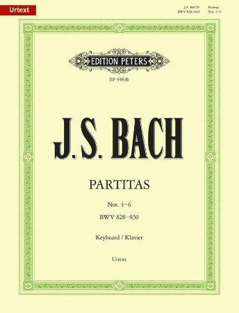 BACH J.S.-PARTITAS 4-6