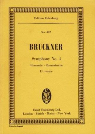 BRUCKNER;SYMPHONY NO.4/1 ,STUDY SCORE