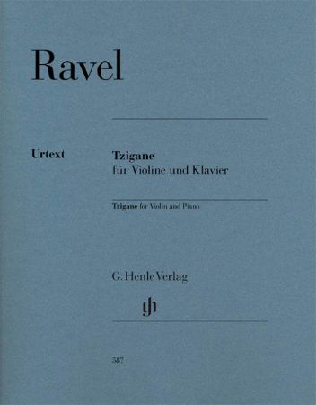 RAVEL:TZIGANE VIOLIN AND PIANO