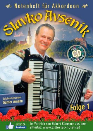 AVSENIK SLAVKO NOTENHEFT FUR AKKORDEON+CD