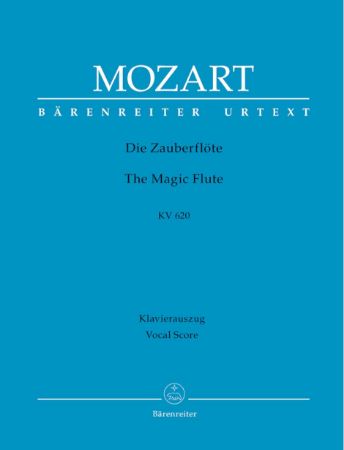 MOZART:THE MAGIC FLUTE VOCAL SCORE HARD COVER