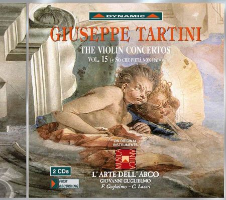TARTINI:THE VIOLIN CONCERTOS VOL.15   2CD