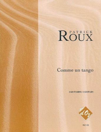 ROUX:COMME UN TANGO 2 GUITARS