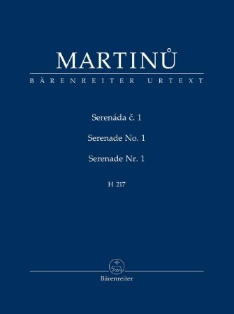 MARTINU:SERENADE NO.1 H127 STUDY SCORE