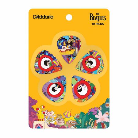 DRSALICE PLANET WAVES Beatles YELLOW SUBMARINE 50TH 0,50 mm 10 Pack