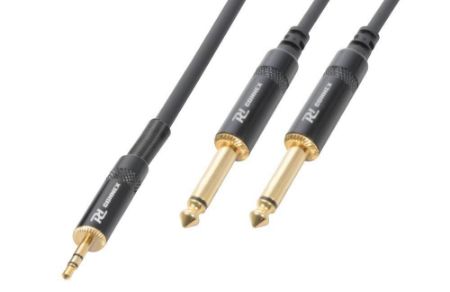 Pd CONNEX KABELJ CX86-1 Cable 3.5 Stereo-2x6.3 Mono 1.5m HQ