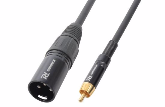 Pd CONNEX KABELJ CX52-3 Cable XLR Male -RCA Male 3.0m