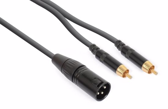 Pd CONNEX KABEL CX58-3 Cable XLR Male - 2x RCA Male 3.0m