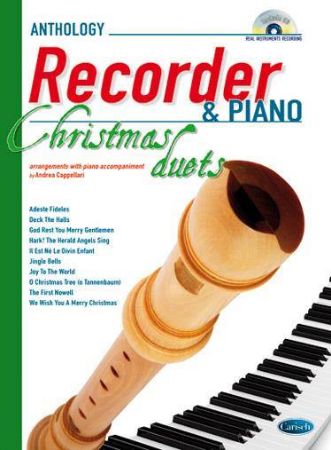ANTHOLOGY RECORDER & PIANO CHRISTMAS DUETS +CD
