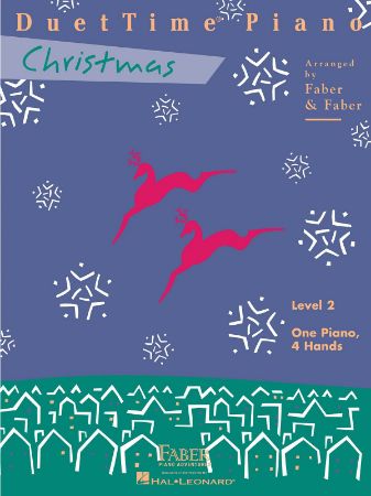 FABER:DUET TIME PIANO  CHRISTMAS LEVEL 2 ONE PIANO 4 HANDS