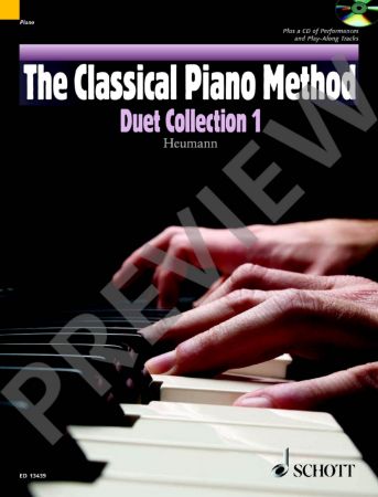 HEUMANN:THE CLASSICAL PIANO METHOD DUET COLLECTION 1 +CD