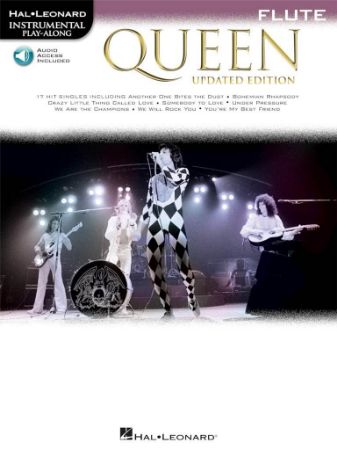 QUEEN PLAY ALONG FLUTE +AUDIO ACC.
