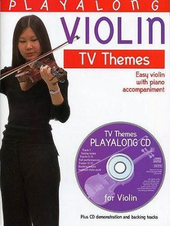 PLAYALONG VIOLIN TV THEMES,EASY VIOLIN +CD