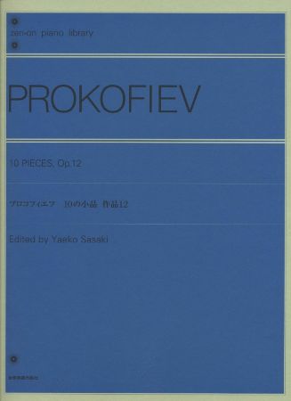 PROKOFIEV:10 PIECES OP.12 PIANO
