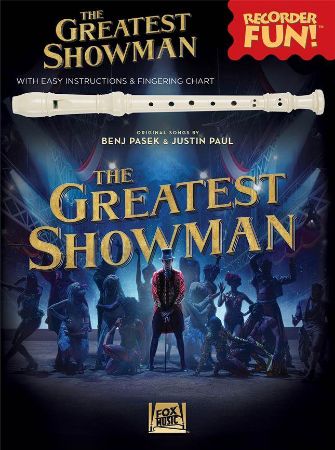 PASEK/PAUL:THE GREATEST SHOWMAN RECORDER EASY