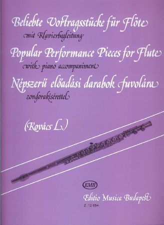 KOVACS:POPULAR PERFORMANCE PIECES FLUTE & PIANO
