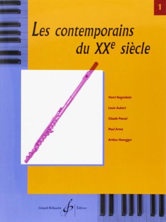 LES CONTEMPORAINS DU XX SIECLE VOL1,FLUTE