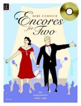 CORNICK:ENCORES FOR TWO PIANO DUET 4 HANDS +CD