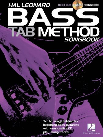 HAL LEONARD BASS TAB METHOD SONGBOOK +CD