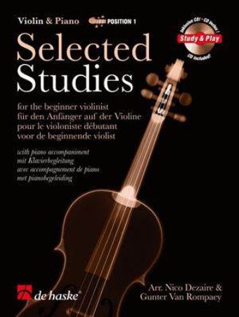 SELECTED STUDIES  VIOLIN&PIANO+ CD