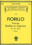 FIORILLO:36 STUDIES FOR VIOLIN