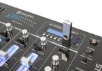 SKYTEC DJ MEŠALNA MIZA STM-3007 6-Channel Mixer SD/USB/MP3/LED/BT 19"