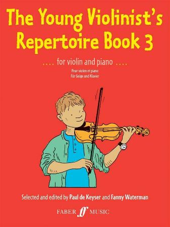 KEYSER:THE YOUNG VIOLINIST'S BOOK 3 REPERTOIRE VIOLIN AND PIANO