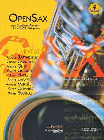 OPENSAX FOR SAXOPHONE+AUDIO ACCESS VOL.1