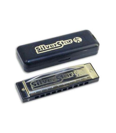 HOHNER USTNA HARMONIKA SILVER STAR F 504/20