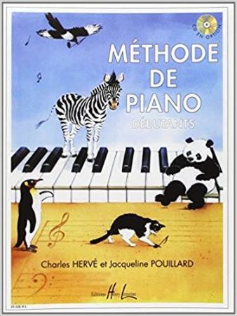 HERVE:METHODE DE PIANO,DEBUTANTS