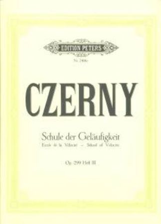 CZERNY:SCHOOL OF VELOCITY OP.299 HEFT III