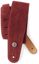 PAS ZA KITARO PLANET WAVES Suede Guitar Strap, Burgandy