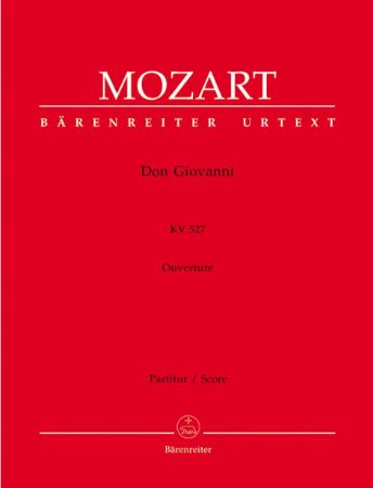 MOZART;DON GIOVANNI,KV 527 ,SCORE