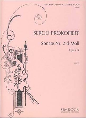 PROKOFIEFF:SONATE NR.2 D-MOLL OP.14 FOR PIANO