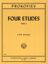 PROKOFIEV:FOUR ETUDES OP.2 PIANO