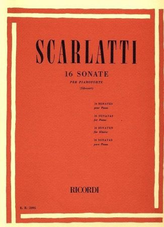 SCARLATTI:16 SONATE PER PIANOFORTE
