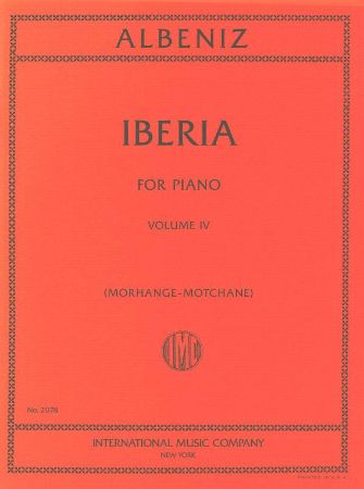 ALBENIZ:IBERIA FOR PIANO VOL.4